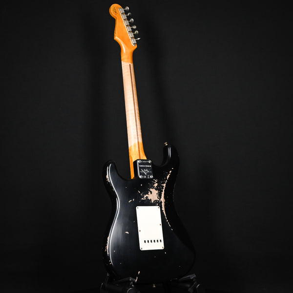 Fender Custom Shop Limited Edition '58 Stratocaster Heavy Relic- Aged Black 2024 (CZ581079)