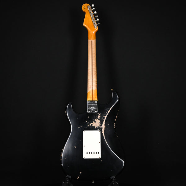 Fender Custom Shop Limited Edition '58 Stratocaster Heavy Relic- Aged Black 2024 (CZ581079)