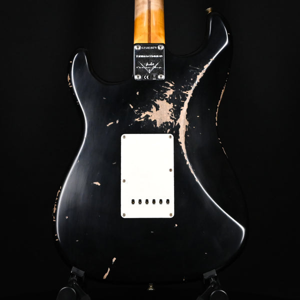 Fender Custom Shop Limited Edition '58 Stratocaster Heavy Relic- Aged Black 2024 (CZ581079)