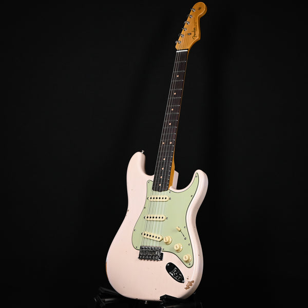 Fender Custom Shop Late-1962 Stratocaster Relic w/ Closet Classic Hardware- Super Faded Aged Shell Pink 2025 (CZ587851)