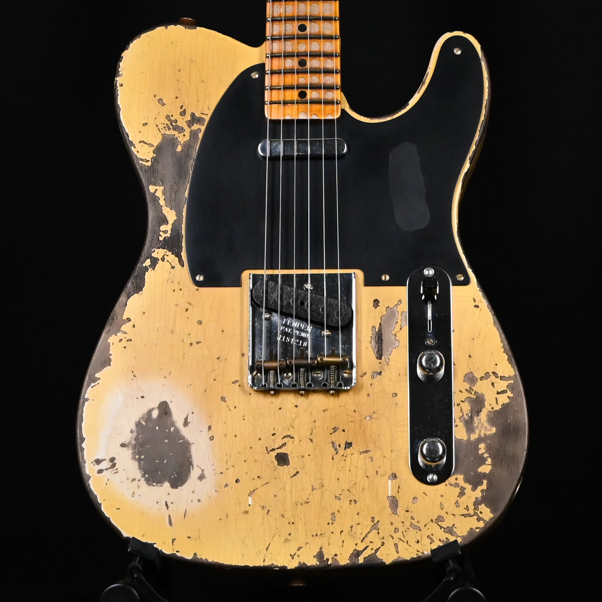 Fender Custom Shop '52 Telecaster Super Heavy Relic- Aged Nocaster Blonde 2026 (R151218)