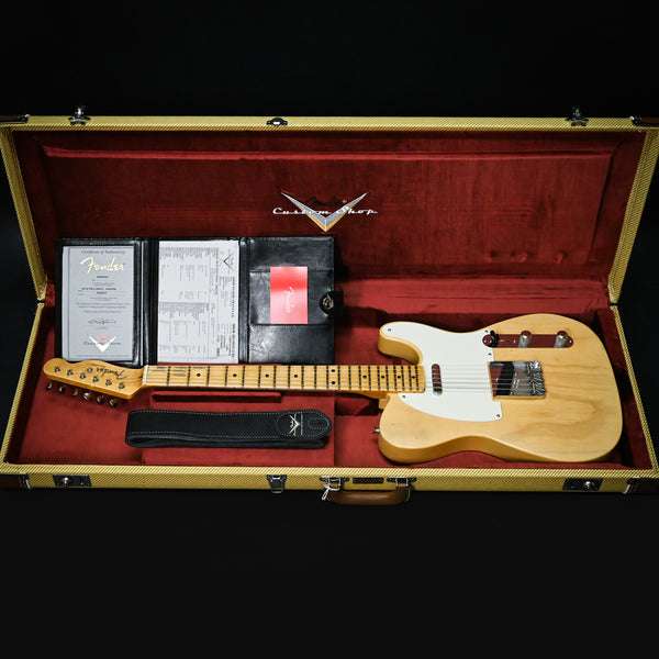 Fender Custom Shop '55 Telecaster Journeyman w/ Closet Classic Hardware- Aged Natural Blonde 2025 (CZ588161)