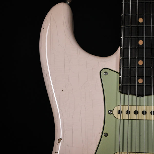 Fender Custom Shop Late-1962 Stratocaster Relic w/ Closet Classic Hardware- Super Faded Aged Shell Pink 2025 (CZ587851)