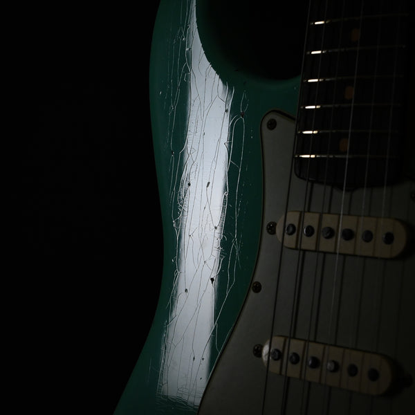 Fender Custom Shop 1959 Stratocaster Journeyman- Super Faded Aged Sea Foam Green (CZ576884)