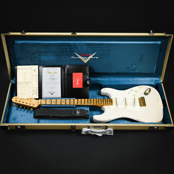 Fender Custom Shop Limited-Edition '57 Stratocaster Relic- Aged White Blonde (CZ572039)