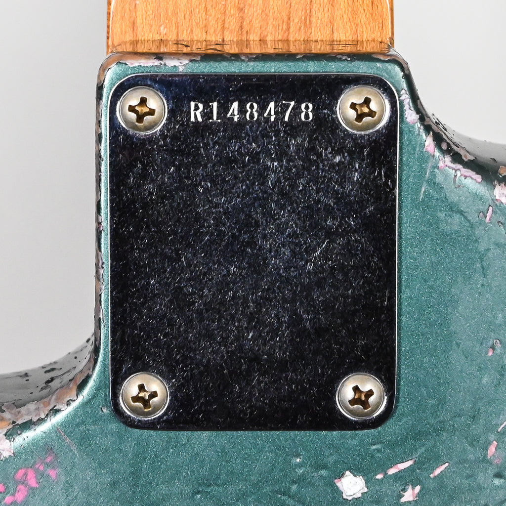 Fender Custom Shop Masterbuilt Dennis Galuszka '62 Stratocaster w/ Brazilian Rosewood Fingerboard Super Heavy Relic- Sherwood Metallic / Pink Paisley 2026 (R148478)
