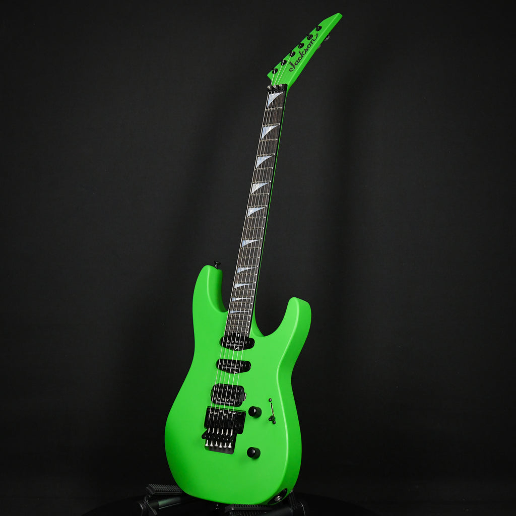 Jackson American Series Soloist SL3 Electric Guitar Satin Slime Green 2023 (JAS2202259)