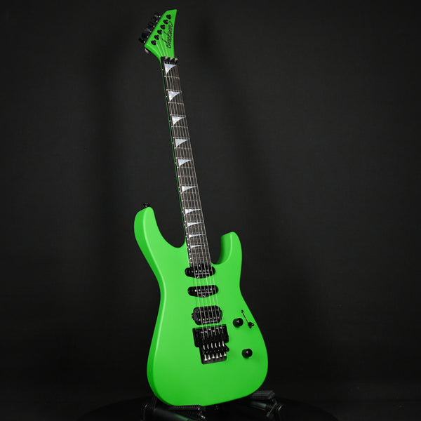 Jackson American Series Soloist SL3 Electric Guitar Satin Slime Green 2023 (JAS2202259)