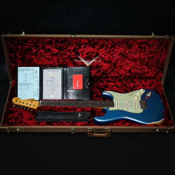 Fender Custom Shop '62 Stratocaster Relic- Aged Lake Placid Blue 2025 (CZ588681)