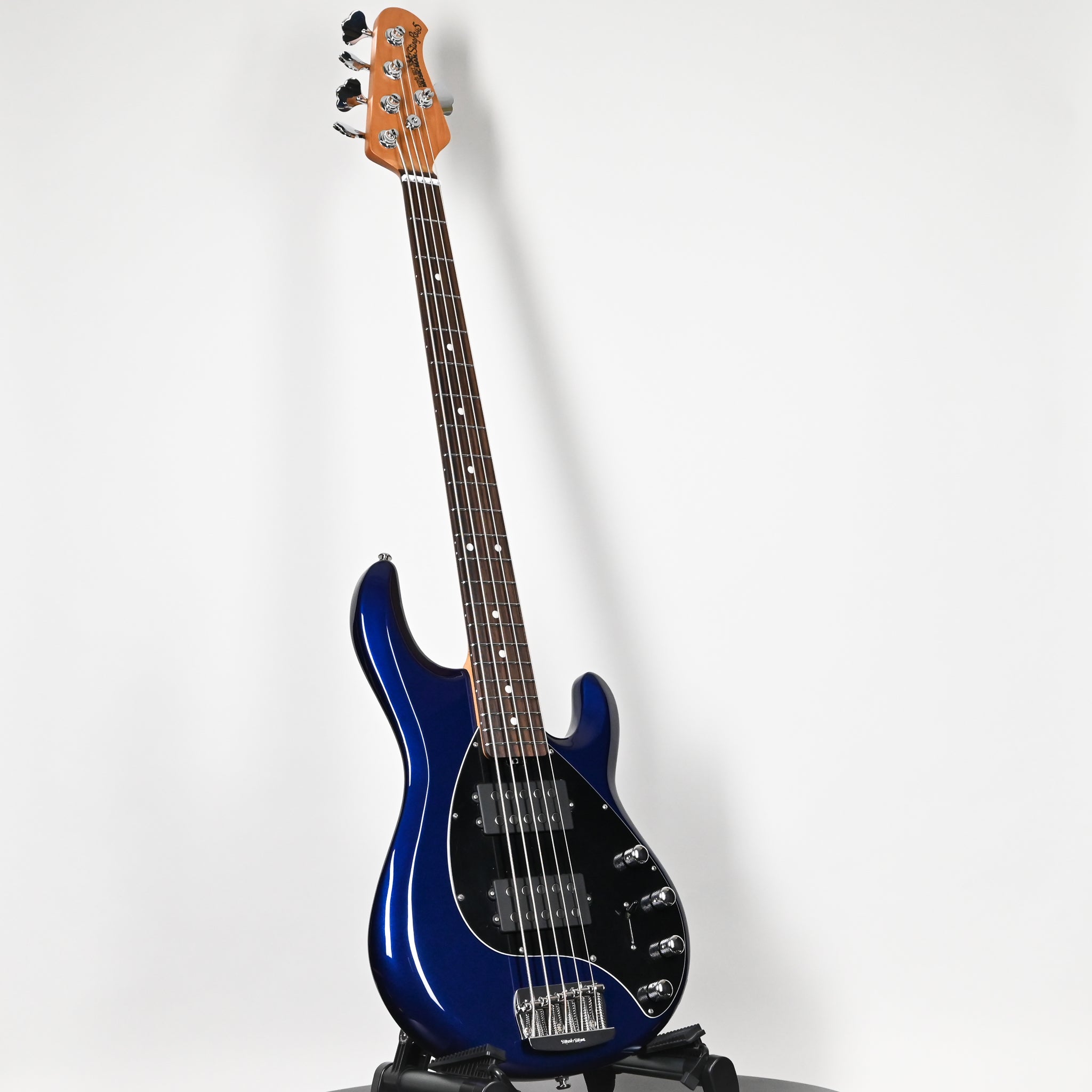 Ernie Ball Music Man StingRay 5 Special HH 5-String Bass Guitar– Butane Blue (F99358)