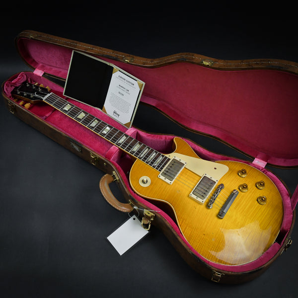 Gibson Custom 1959 Les Paul Standard Reissue Murphy Lab Ultra Heavy Aged Lemon Burst 2024 (94594)