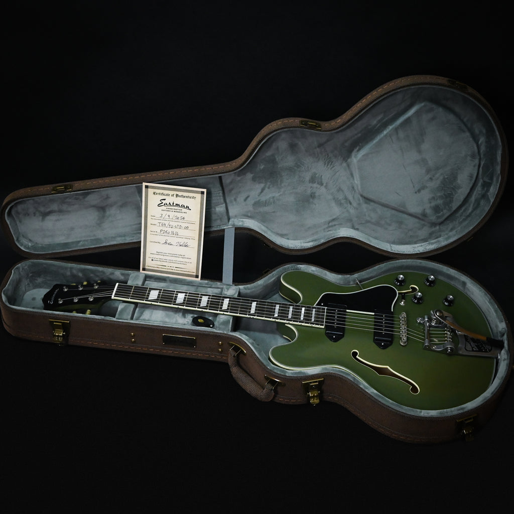 Eastman T64/ Truetone Vintage Limited Edition- Olive Drab 2026 (P2501616)