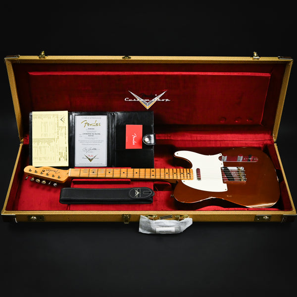 Fender Custom Shop Limited Edition Reverse 50's Telecaster Relic- Burnt Copper 2024 (R131133)