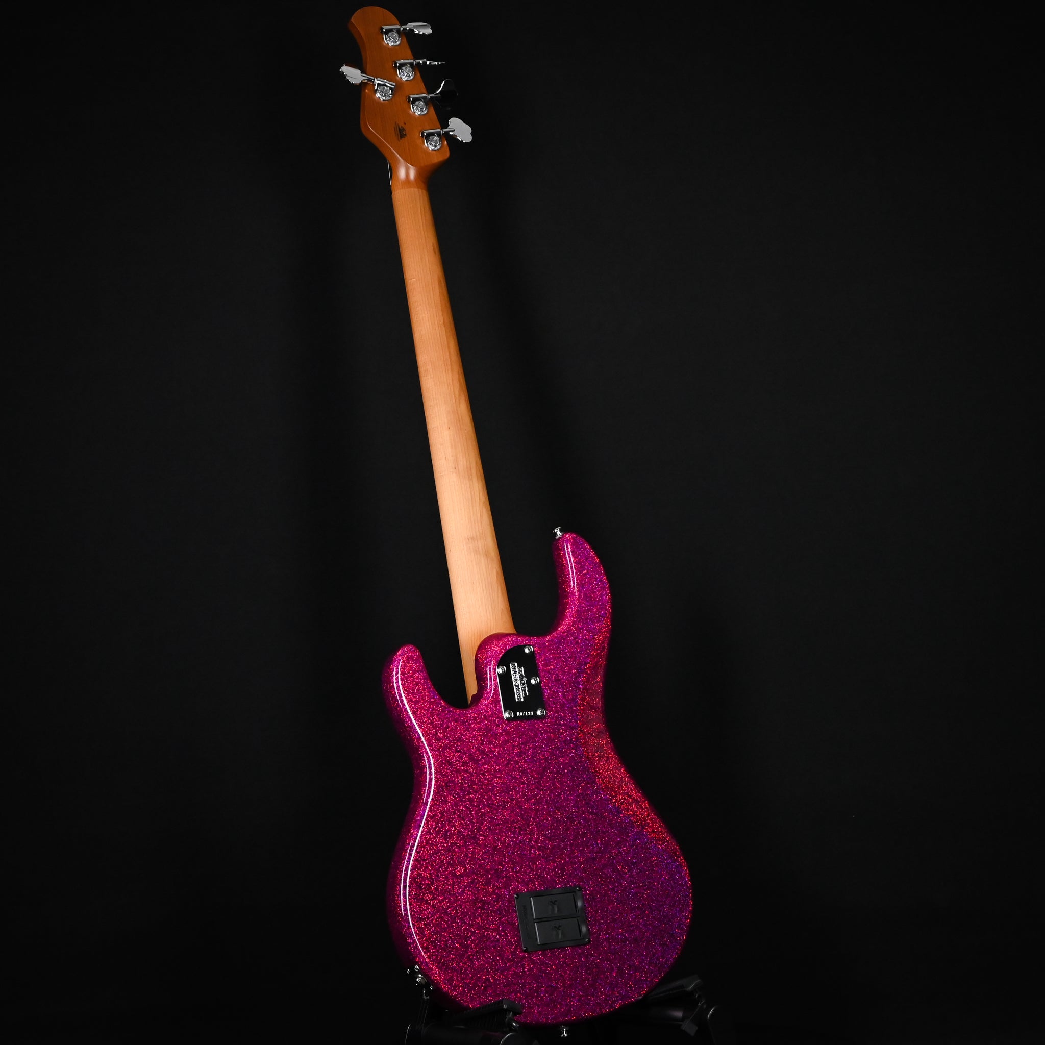 Ernie Ball Music Man StingRay 5 Special HH w/ Maple Fretboard, Bass Guitar- Soda Pink Sparkle 2026 (K07133)