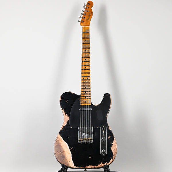 Fender Custom Shop '52 Telecaster Super Heavy Relic- Aged Black 2025 (R149276)