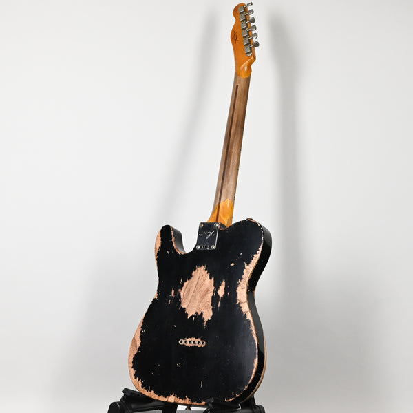 Fender Custom Shop '52 Telecaster Super Heavy Relic- Aged Black 2025 (R149276)