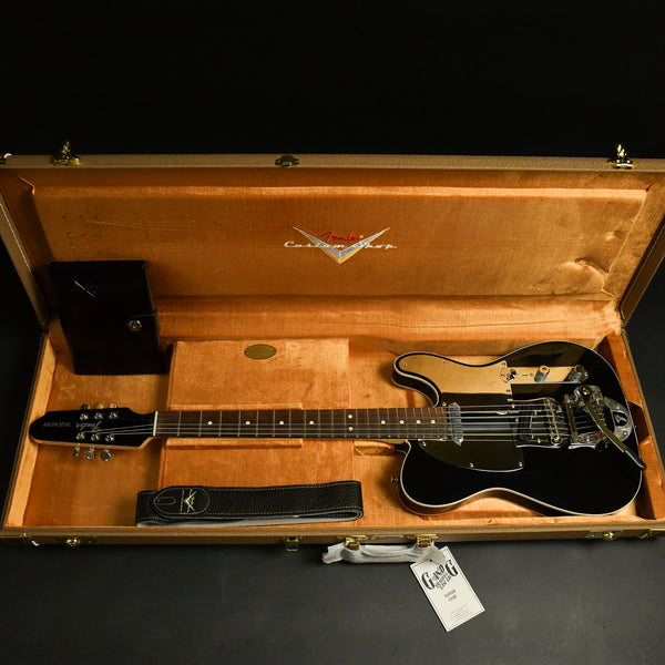 Fender Custom Shop John 5 Bigsby Signature Telecaster Guitar Rosewood Black 2023 (CZ572339)