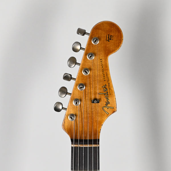 Fender Custom Shop Limited Edition Poblano Stratocaster Super Heavy Relic- Aged Black 2025 (CZ584794)