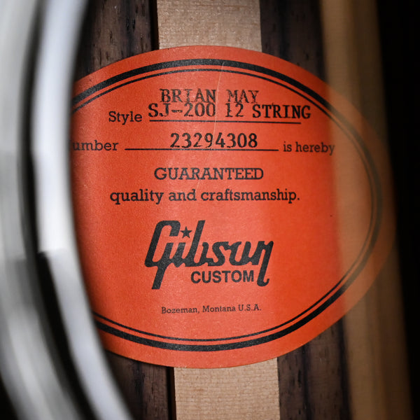 Gibson Custom Limited Edition Brian May SJ-200 12-String- Vintage Sunburst 2024 (23294308)