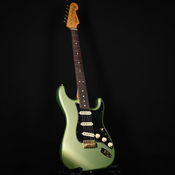 Fender Custom Shop Limited Edition '65 Dual Mag Stratocaster w/ Gold Hardware Journeyman/Closet Classic- Age Sage Green Metallic 2024 (CZ581631)