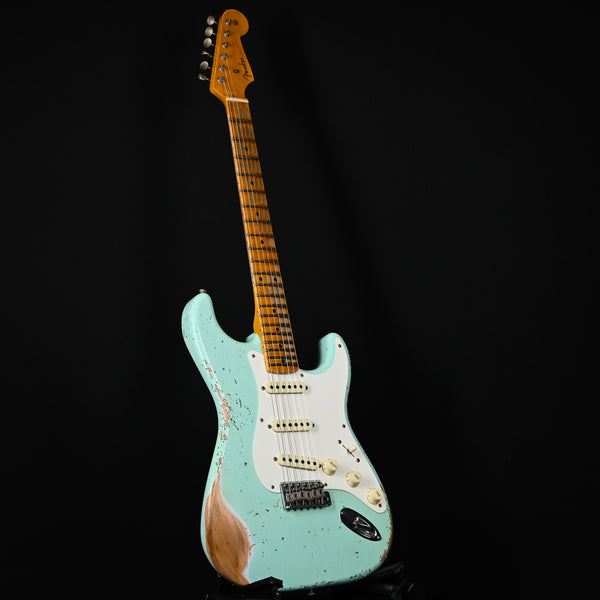 Fender Custom Shop '57 Stratocaster Heavy Relic- Aged Surf Green 2025 (CZ588041)