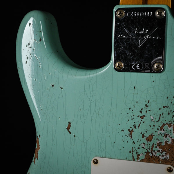 Fender Custom Shop '57 Stratocaster Heavy Relic- Aged Surf Green 2025 (CZ588041)
