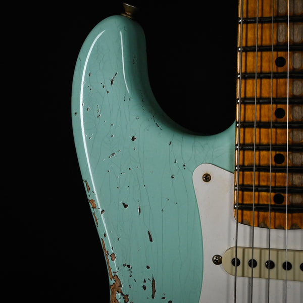 Fender Custom Shop '57 Stratocaster Heavy Relic- Aged Surf Green 2025 (CZ588041)