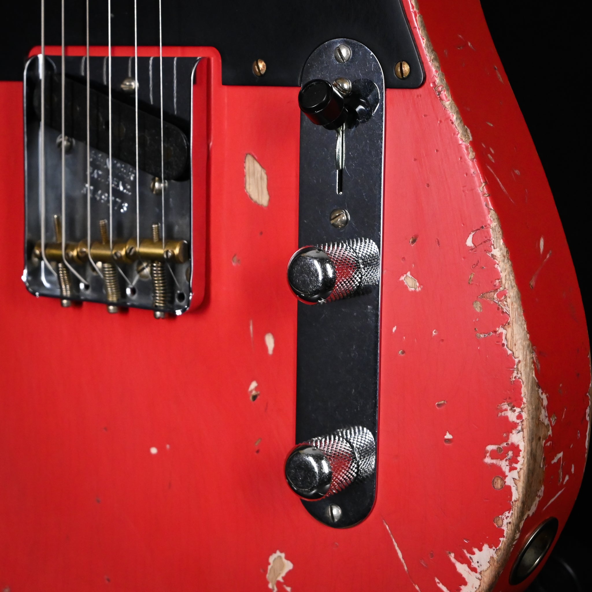 Fender Custom Shop '52 Telecaster Super Heavy Relic- Aged Fiesta Red 2025 (R149273)