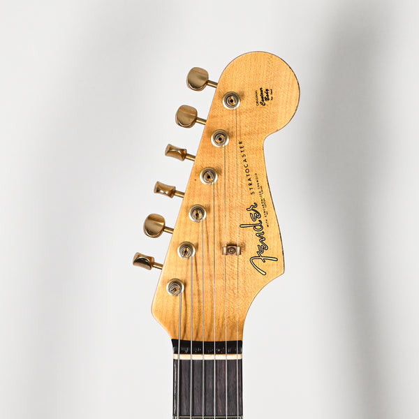 Fender Custom Shop 1962 Stratocaster w/ Gold Hardware & Josefina Handwound Pickups, Heavy Relic- Black/ Pink Paisley 2025 (R139229)
