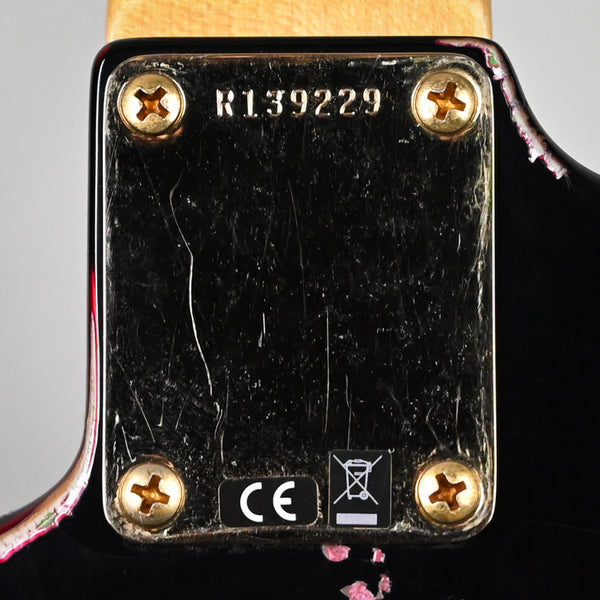 Fender Custom Shop 1962 Stratocaster w/ Gold Hardware & Josefina Handwound Pickups, Heavy Relic- Black/ Pink Paisley 2025 (R139229)