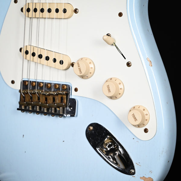 Fender Custom Shop Limited Edition 1956 Stratocaster Relic- Faded Sonic Blue 2024 (R134778)