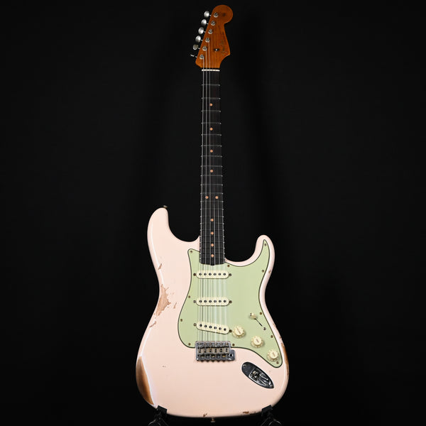Fender Custom Shop Limited Edition '63 Stratocaster Relic- Super Faded Aged Shell Pink 2025 (CZ585261)