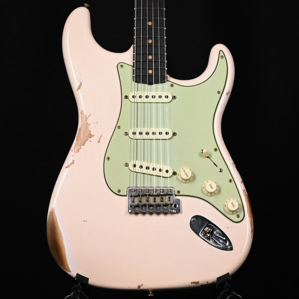 Fender Custom Shop Limited Edition '63 Stratocaster Relic- Super Faded Aged Shell Pink 2025 (CZ585261)
