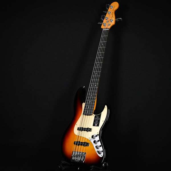 Fender American Ultra II Jazz Bass V w/ Ebony Fingerboard- Ultraburst 2024 (US24061653)