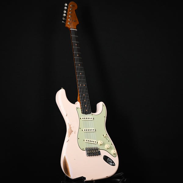 Fender Custom Shop Limited Edition '63 Stratocaster Relic- Super Faded Aged Shell Pink 2025 (CZ585261)