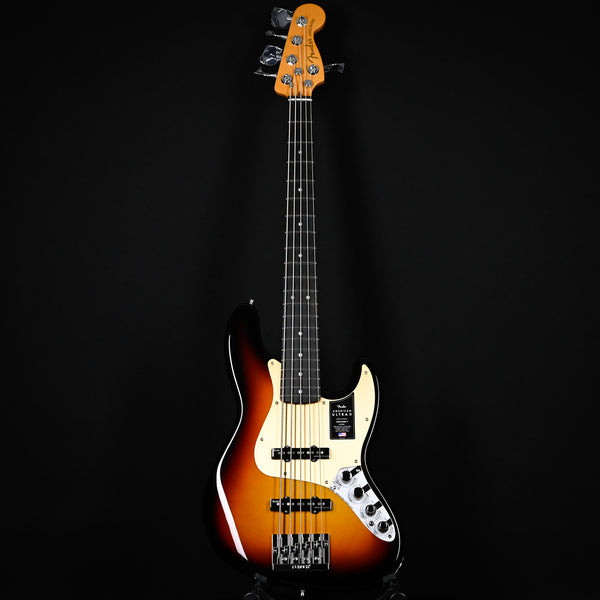 Fender American Ultra II Jazz Bass V w/ Ebony Fingerboard- Ultraburst 2024 (US24061653)