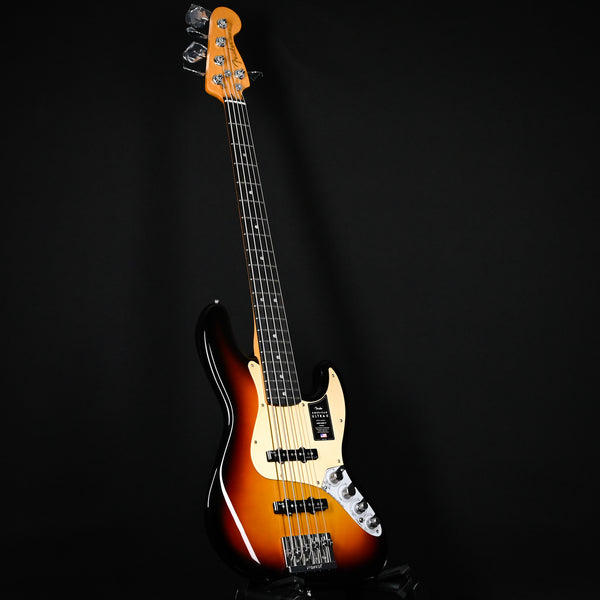 Fender American Ultra II Jazz Bass V w/ Ebony Fingerboard- Ultraburst 2024 (US24061653)