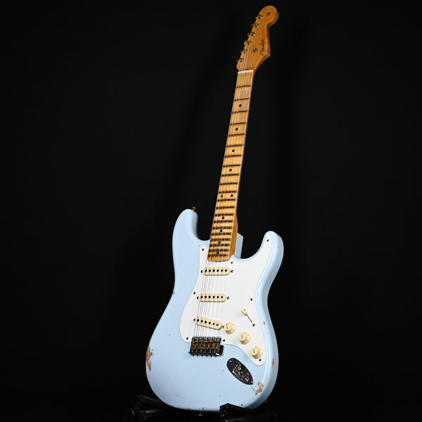 Fender Custom Shop Limited Edition 1956 Stratocaster Relic- Faded Sonic Blue 2024 (CZ580679)