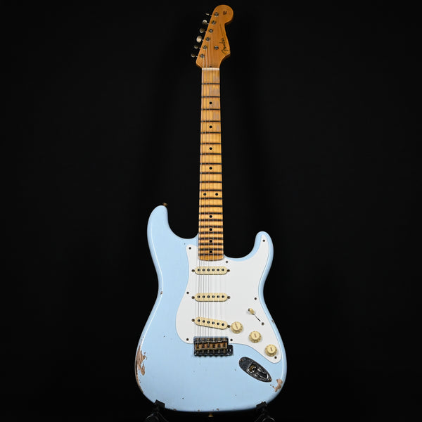 Fender Custom Shop Limited Edition 1956 Stratocaster Relic- Faded Sonic Blue 2024 (CZ580679)