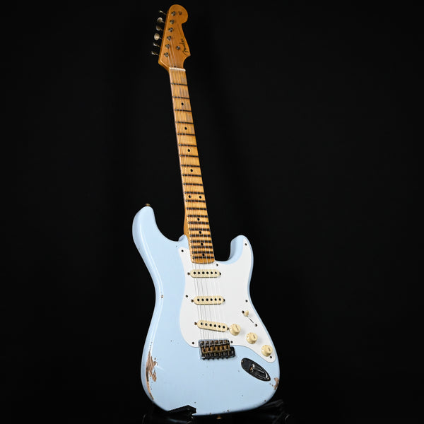 Fender Custom Shop Limited Edition 1956 Stratocaster Relic- Faded Sonic Blue 2024 (CZ580679)