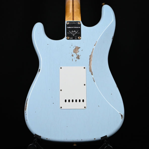 Fender Custom Shop Limited Edition 1956 Stratocaster Relic- Faded Sonic Blue 2024 (CZ580679)