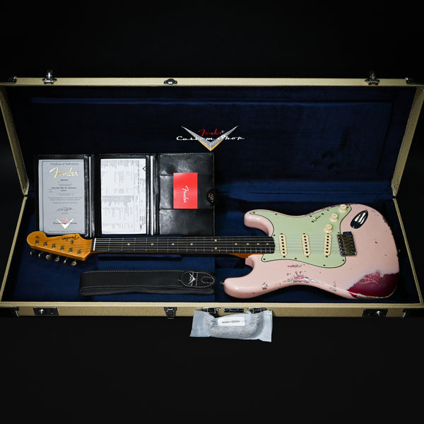Fender Custom Shop 1962 Stratocaster w/ Josefina Handwound Pickups Heavy Relic- Aged Shell Pink / Pink Paisley 2025 (R143787)