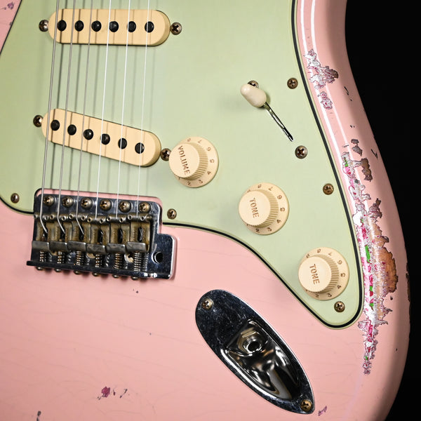 Fender Custom Shop 1962 Stratocaster w/ Josefina Handwound Pickups Heavy Relic- Aged Shell Pink / Pink Paisley 2025 (R143787)