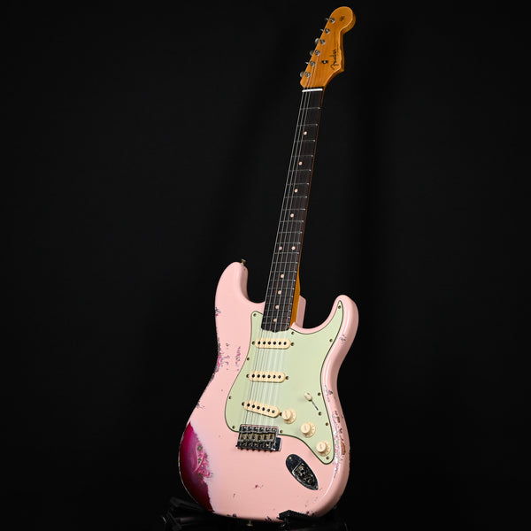 Fender Custom Shop 1962 Stratocaster w/ Josefina Handwound Pickups Heavy Relic- Aged Shell Pink / Pink Paisley 2025 (R143787)