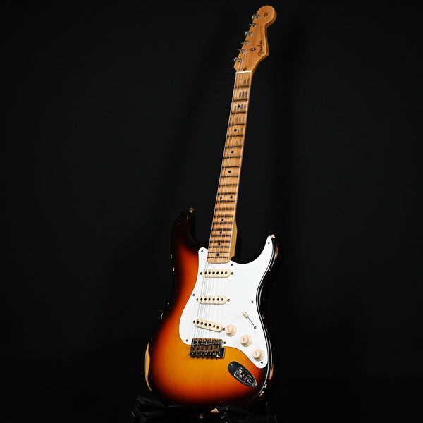 Fender Custom Shop '58 Stratocaster Relic- Faded Aged Chocolate 3 Tone Sunburst 2024 (CZ582237)