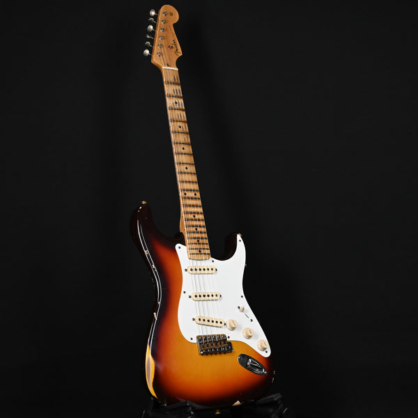 Fender Custom Shop '58 Stratocaster Relic- Faded Aged Chocolate 3 Tone Sunburst 2024 (CZ582237)