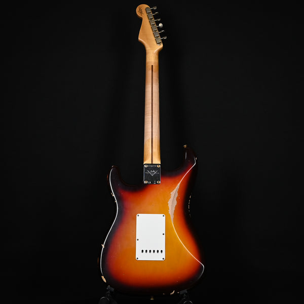 Fender Custom Shop '58 Stratocaster Relic- Faded Aged Chocolate 3 Tone Sunburst 2024 (CZ582237)