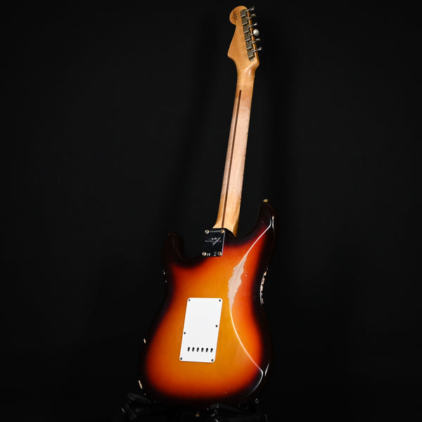 Fender Custom Shop '58 Stratocaster Relic- Faded Aged Chocolate 3 Tone Sunburst 2024 (CZ582237)