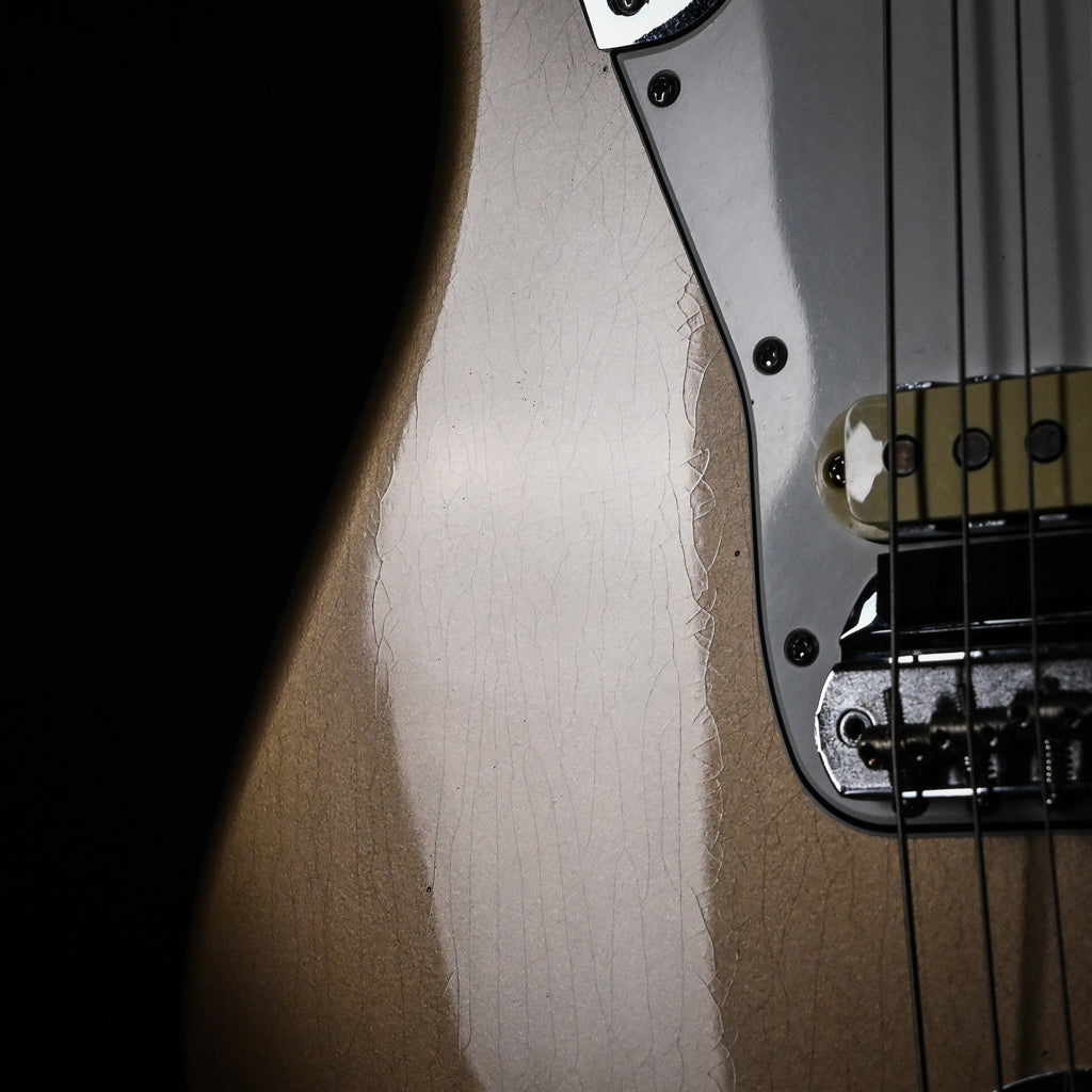 Fender Custom Shop '63 Jaguar Deluxe Closet Classic- Aged Shoreline Gold 2025 (CZ582499)