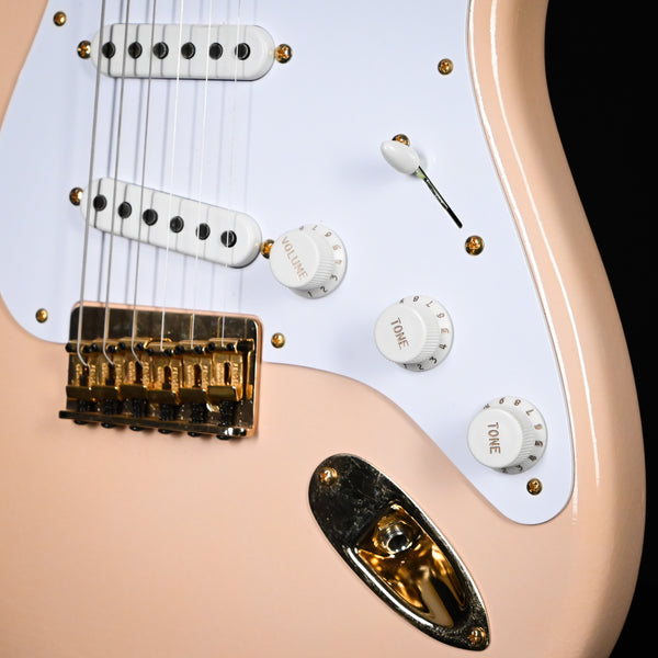 Fender Custom Shop Limited Edition 1954 Hardtail Stratocaster DLX Closet Classic- Super Faded Aged Shell Pink 2025 (LXX0677)